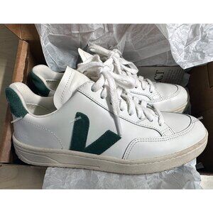 Veja V-12 Green Logo Sneaker size 37